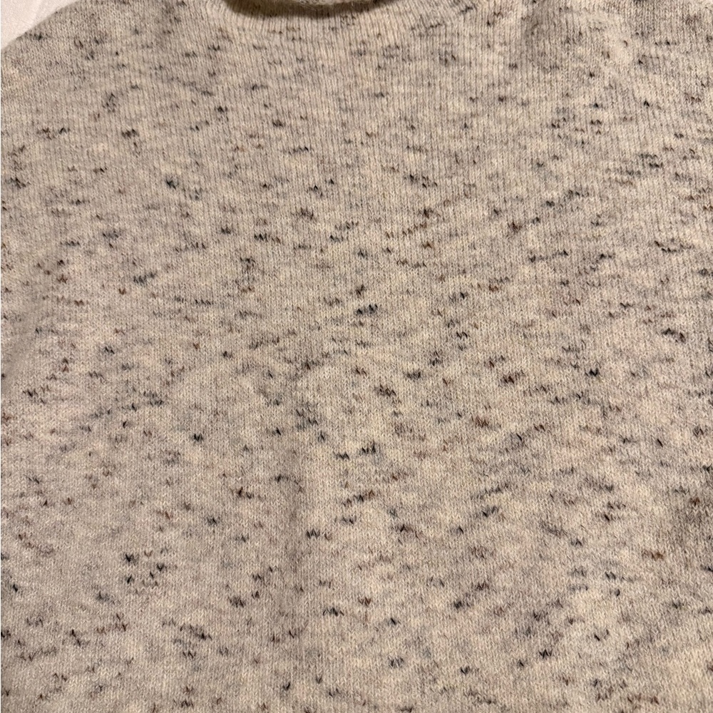 Vici Cream and Brown Textured Sweater - Picture 3 of 9